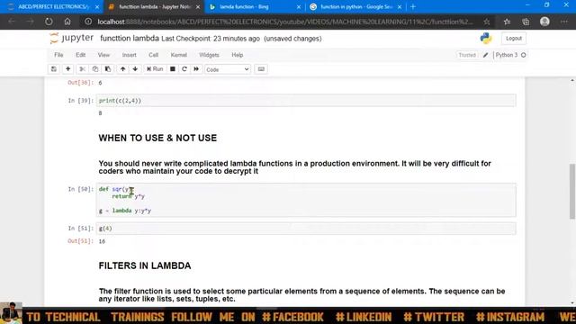 lambda python tutorial | Basic function of python | what is lambda смотреть онлайн