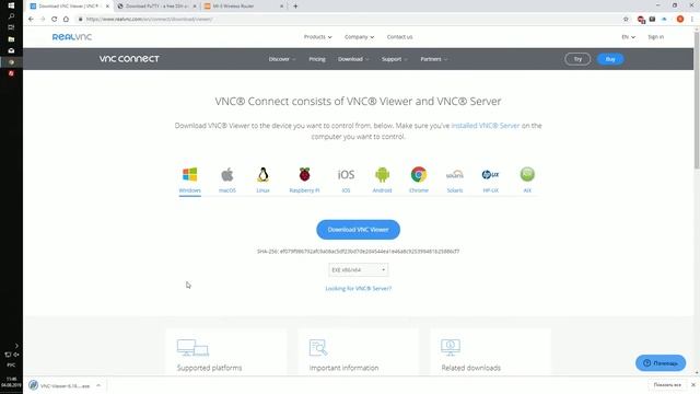Настройка удаленного доступа к Raspberry Pi через VNC Viewer смотреть онлайн