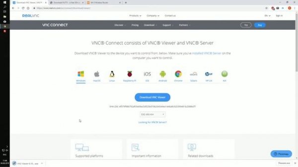Настройка удаленного доступа к Raspberry Pi через VNC Viewer