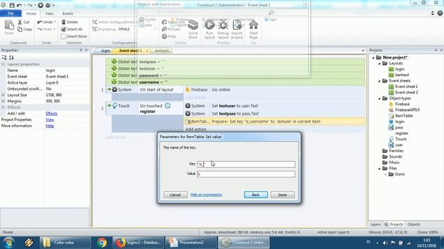 Register & Login Firebase Construct 2 смотреть онлайн