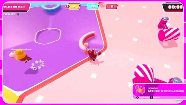 StellasWorldGaming Finally Completes Stompin Ground In Fall Guys смотреть онлайн