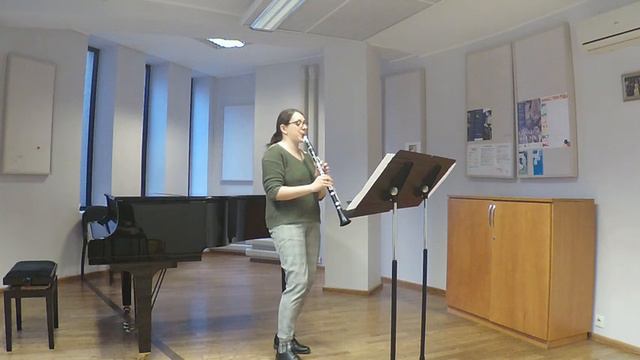 E. Denisov - Sonata for solo clarinet смотреть онлайн