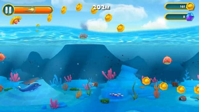 НОВОЕ ПРИКЛЮЧЕНИЕ ДЕЛЬФИНА НОВЫЕ ИГРЫ НА АНДРОИД 2018 DOLPY DASH ОБЗОР ИГРЫ ДЕЛЬФИН смотреть онлайн