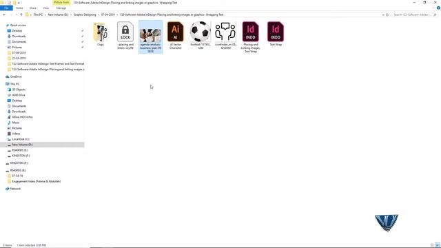 Graphic Design - Software Adobe InDesign - Placing and Linking GraphicsImages, Wrapping Text смотреть онлайн