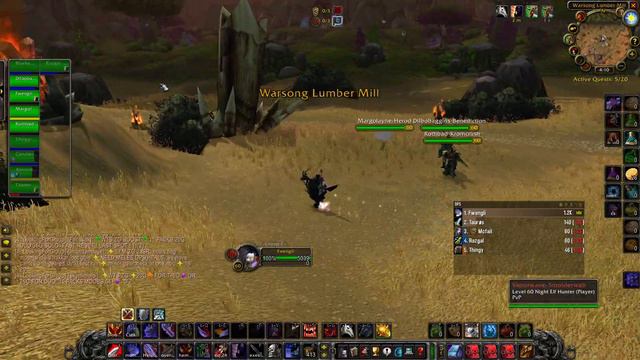 WoW Classic arms warrior Warsong Gulch pug vs pug 36 смотреть онлайн