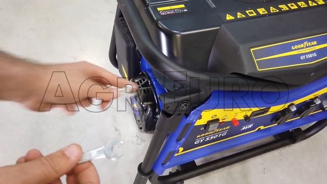 Come montare il generatore Goodyear GY 5501GE / GY 7001GE смотреть онлайн