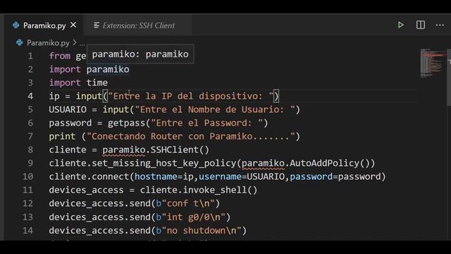 Configurando Router Cisco con Python desde Visual Studio Code смотреть онлайн