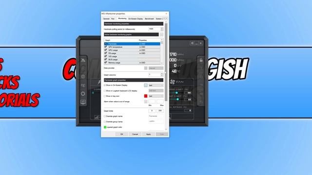 How To Setup RivaTuner In Game Overlay Tutorial | Show Your System Statistics In Game смотреть онлайн