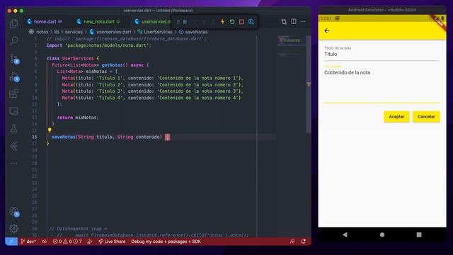 Guarda en Firebase RealTime DataBase con Flutter & Firebase | Tutorial #4 смотреть онлайн