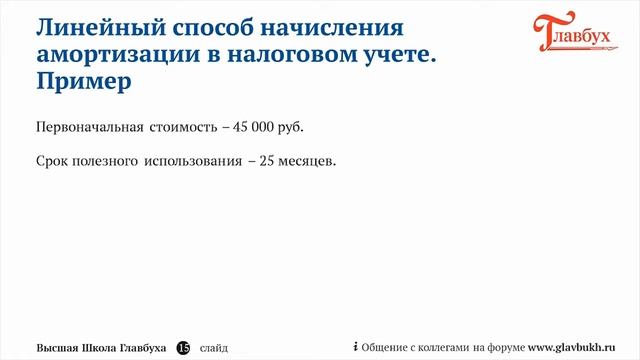 Амортизация основных средств Ч 3 смотреть онлайн
