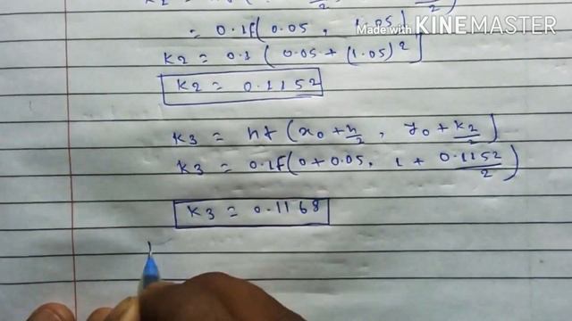 Runge kutta method of 4th order || fourth order runge kutta method смотреть онлайн