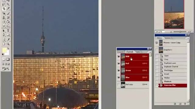 Видеоуроки по фотошопу. 45. Интеллектуальное повышение резкости смотреть онлайн