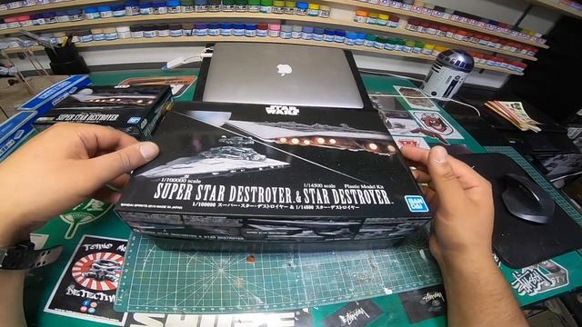 Bandai Super Star Destroyer 1/100000 смотреть онлайн