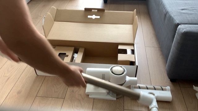 Silent unboxing of Xiaomi Dreame V10 Pro Cordless Vacuum Cleaner смотреть онлайн