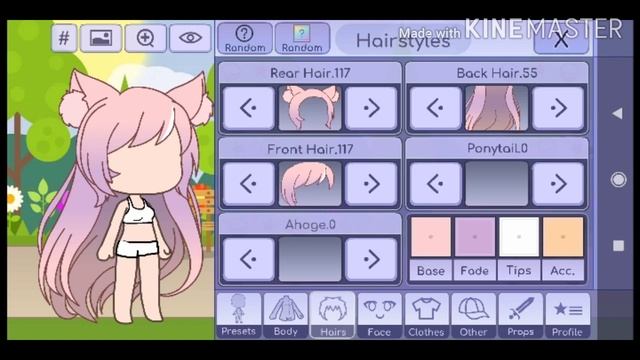 ~10 идей причёсок для девочек в Gacha Life~// Dina STAR// смотреть онлайн