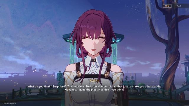 Talking to Kafka Alone in "The Xianzhou Luofo" Quest | Honkai Star Rail | 4K60FPS Video | #kafka #4 смотреть онлайн