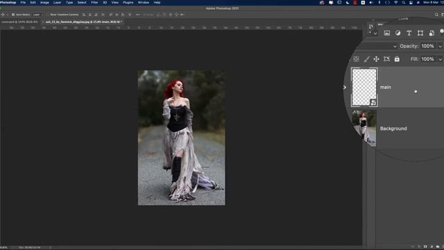 How to Color grading with Blur Background in Photoshop cc 2021 смотреть онлайн