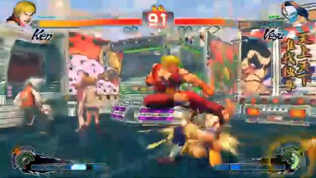Ultra Street Fighter IV (PS4) One Coin Gameplay Sample смотреть онлайн