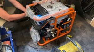 Zongshen KB 6000E - генератор 5квт, с акб , сборка Китай , качественный генератор с колёсами