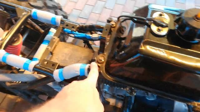 Квадроцикл Avantis hunter 200 new. Виброизоляция, устранение громыхалок.mp4 смотреть онлайн