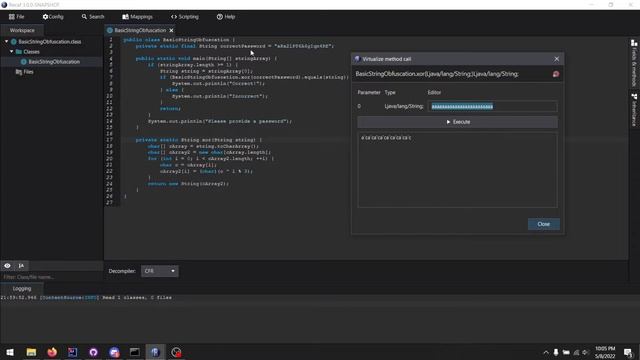 Recaf 3X: Solving a simple Java crackme with SSVM смотреть онлайн