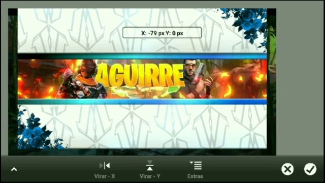 Faço banner (Pago) (free fire) @Aguirre [speed art - ps touch] смотреть онлайн