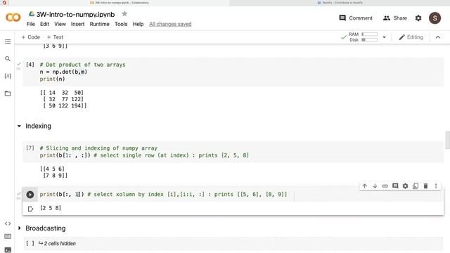 Numpy Functionality #2 смотреть онлайн
