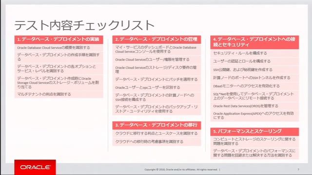 ORACLE MASTER Cloud Oracle Database Cloud Service 認定資格試験対策（改訂版） その1 試験概要 смотреть онлайн
