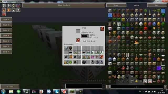 Обзор модов-Minecraft Моды: Minecraft Industrial Craft 2 (№2) смотреть онлайн