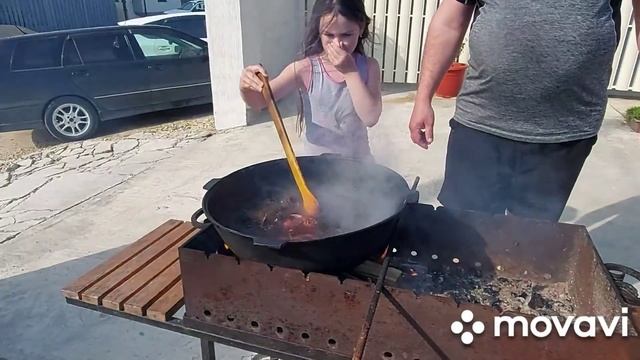 6-ой день стройки/Готовим РАКОВи КРЕВЕТКИ. смотреть онлайн