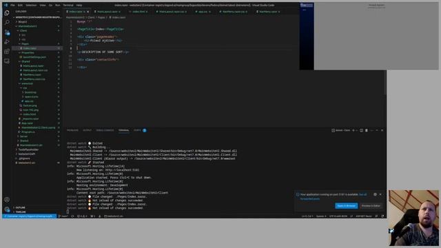 Programming a website with c#. Come join and chat смотреть онлайн