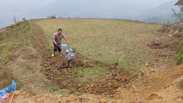 workers fix plows and plow the fields to grow vegetables смотреть онлайн