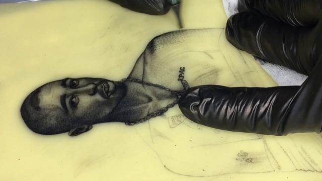 3 Rl Tattoo Time Lapse - 2PAC...