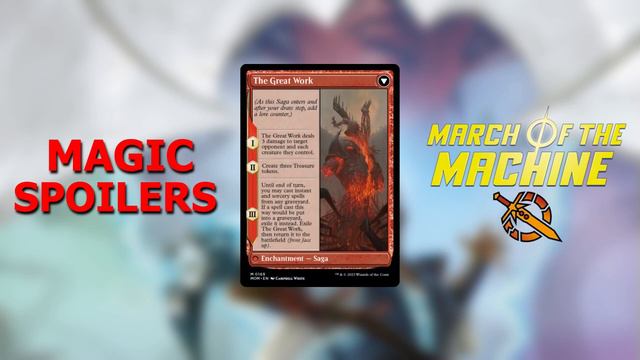Magic Spoilers! March of the Machine | Urabrask // The Great Work смотреть онлайн