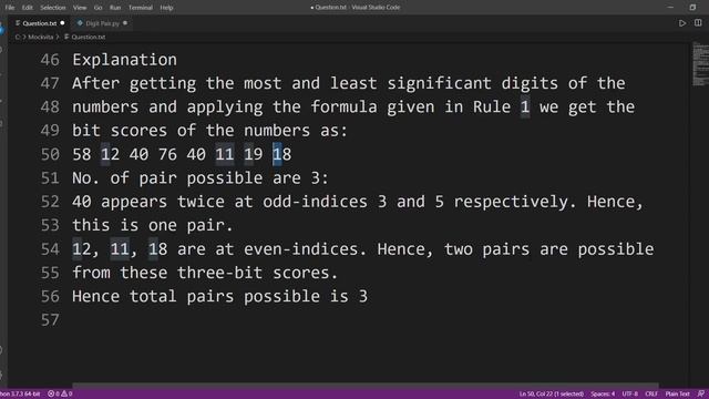 Digit Pairs | TCS MockVita -2 2020 смотреть онлайн