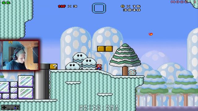 ВЛАД ВСЁ ЕЩЁ РАДУЕТ НАС СВОИМИ УРОВНЯМИ • SMBX Cold Forest смотреть онлайн