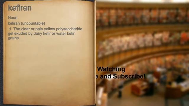 What does kefiran mean? смотреть онлайн