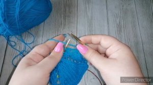 Шраг-накидка спицами. Мастер класс.