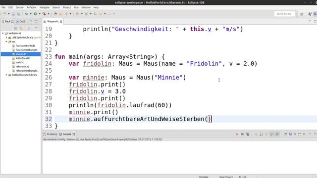 Kotlin Tutorial #46 - Vererbung смотреть онлайн