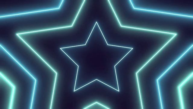 Неоновая звезда,футаж / background, futage neon star смотреть онлайн