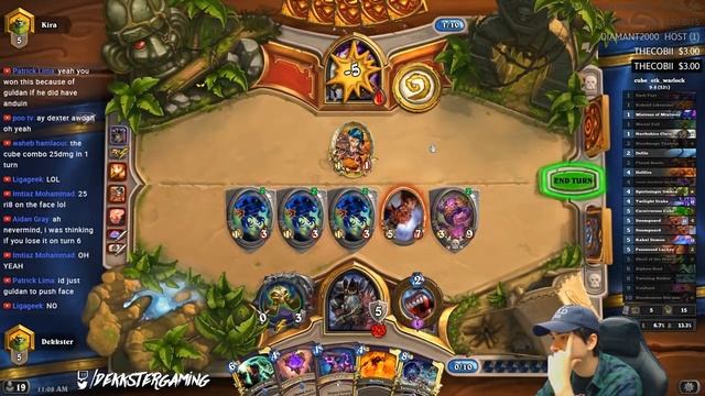 Cubelock Warlock Deck | Kobolds and Catacombs | Hearthstone | Dekkster смотреть онлайн
