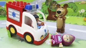 Игрушки компании PlayBIG Bloxx у видео для детей - Взрослая Маша! Развивающие видео.mp4