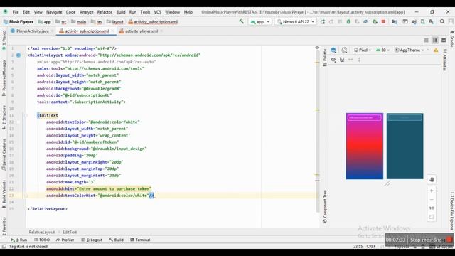 Online Music Player Using REST API - Firebase Android Studio #12 смотреть онлайн