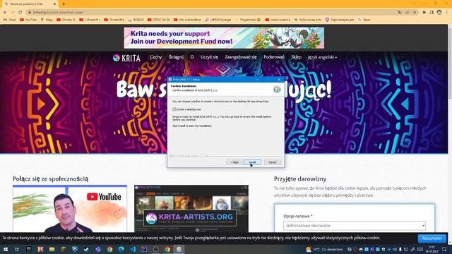 Jak zainstalować "Krita" na swoim komputerze? смотреть онлайн