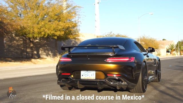 MERCEDES AMG GTS | INOZETEK MIDNIGHT GOLD смотреть онлайн
