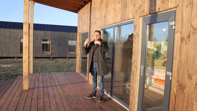 Обзор дома Sunhouse 38 м2 с террасой 27 м2
