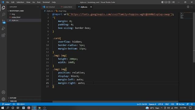 Profile Detailes Card using Bootstrap 5 | Responsive Card смотреть онлайн