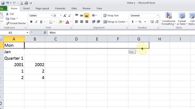 Hindi Microsoft Excel 2007 2010 2013 part 2 смотреть онлайн