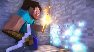 МАЙНКРАФТ ВЫЖИВАНИЕ №4 ДОБЫЛИ АЛМАЗЫ И.....