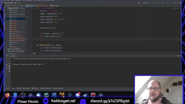 Python PyQt5 Arayüz Dersleri - Ders16 Combo (ComboBox) смотреть онлайн